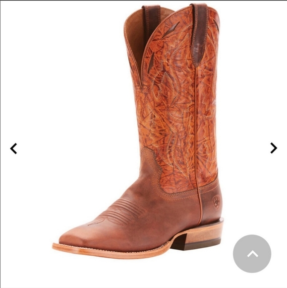 Ariat Other - Ariat Bronc Stomper Embroidered Stitch Square Toe Boots Size 10.5EE